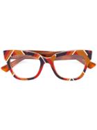 Gucci Eyewear - Striped Fantasy Glasses - Women - Acetate - 49, Acetate