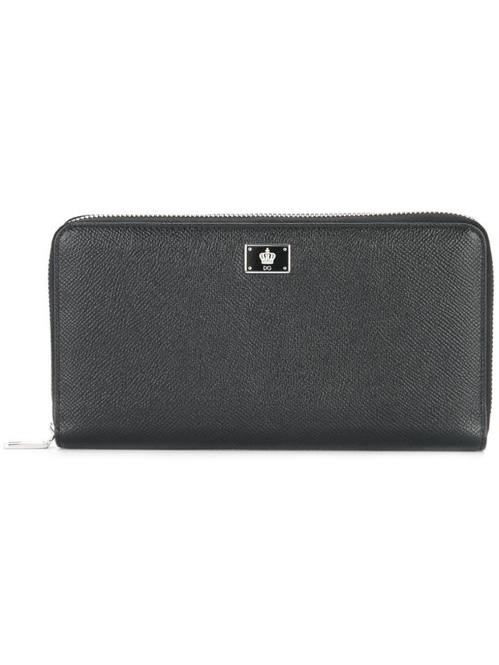 Dolce & Gabbana Zip Wallet - Black