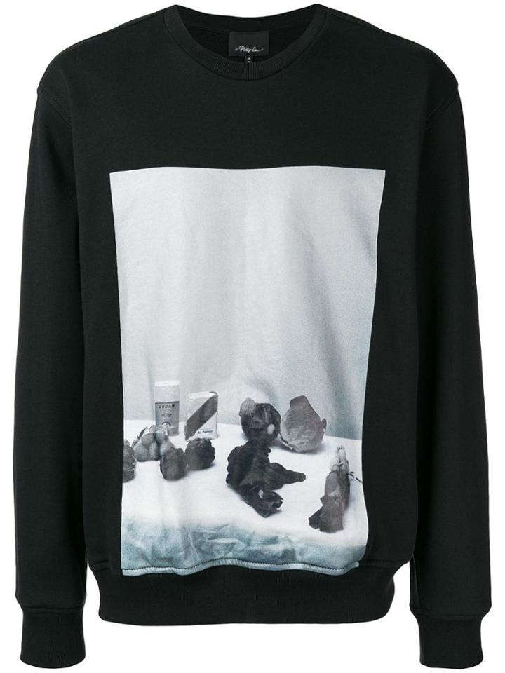 3.1 Phillip Lim Photographic Print Sweatshirt - Black