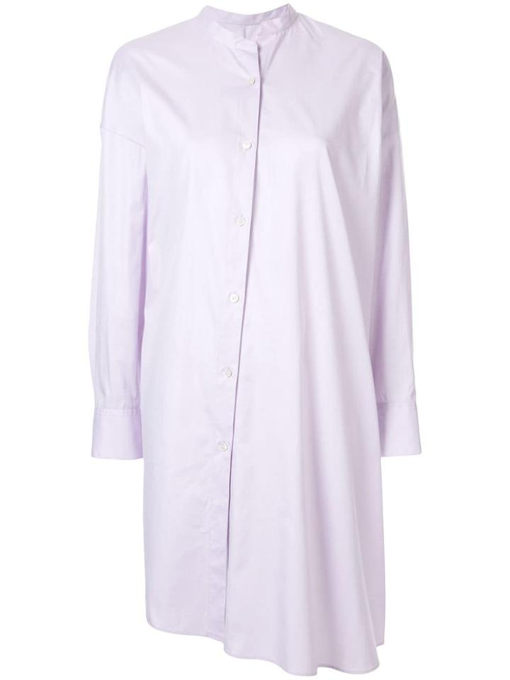 Des Prés Asymmetric Oversized Shirt - Purple