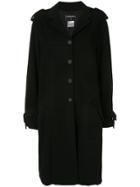 Chanel Pre-owned Long Sleeve Coat - Black