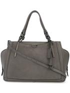 Coach Coach 32316 Dkhgr Leather/fur/exotic Skins->leather - Grey