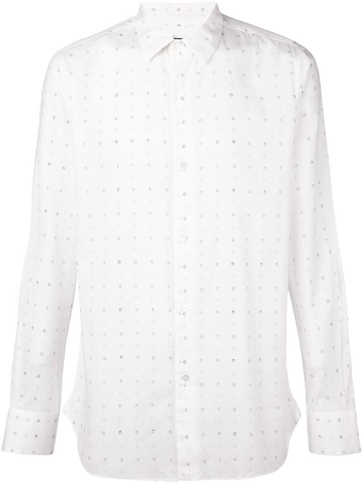 Ann Demeulemeester Grise Dotted Print Shirt