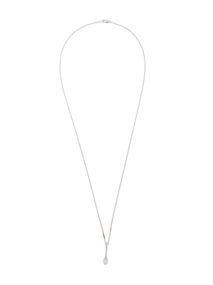 Alice Waese Spoon Long Chain Necklace - Metallic