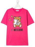 Moschino Kids Photo Toy Print T-shirt - Pink
