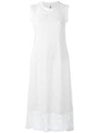 Comme Des Garçons Noir Kei Ninomiya Layered Dotted Dress, Women's, Size: Medium, White, Cotton/polyester