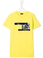 Diesel Kids Graphic T-shirt - Yellow