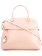 Furla - 'piper' Tote Bag - Women - Leather - One Size, Women's, Pink/purple, Leather