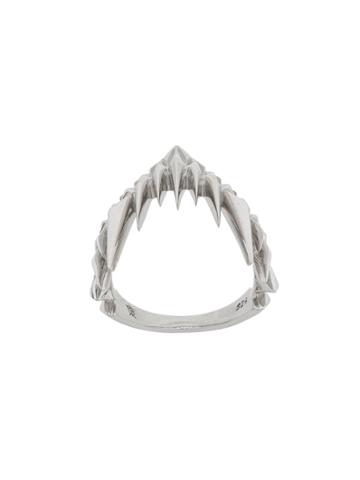 Kasun London Shark Bay Ring - Metallic
