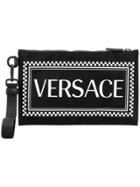 Versace Versace Dp84725dnyver Knbn Furs & Skins->leather - Black