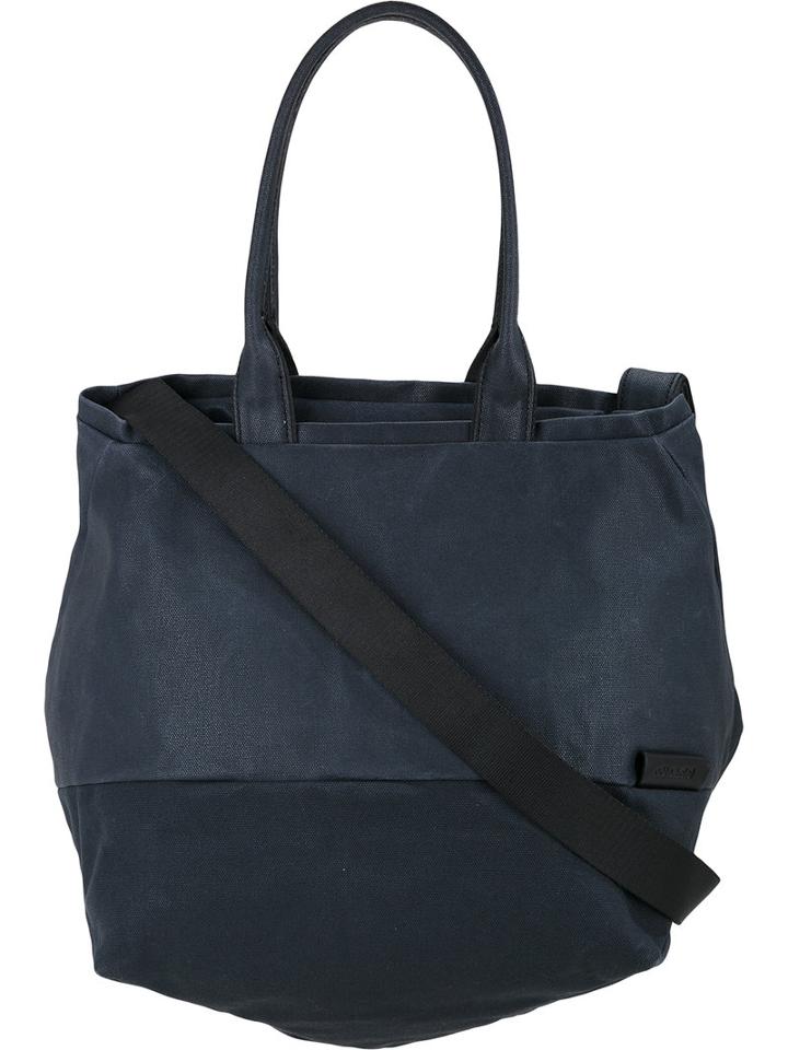 Côte & Ciel - Kalix Medium Coated Tote - Unisex - Cotton - One Size, Black, Cotton