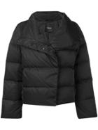 Theory Cropped Puffer Jacket - Black