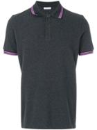 Tomas Maier Stripe Piquet Polo - Grey