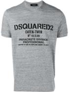 Dsquared2 'sexy Slim' T-shirt, Men's, Size: Xxl, Grey, Cotton