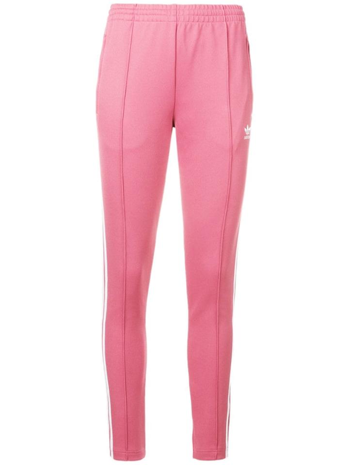 Adidas Skinny Sweatpants - Pink & Purple
