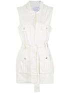 Olympiah Cargo Shirt - White
