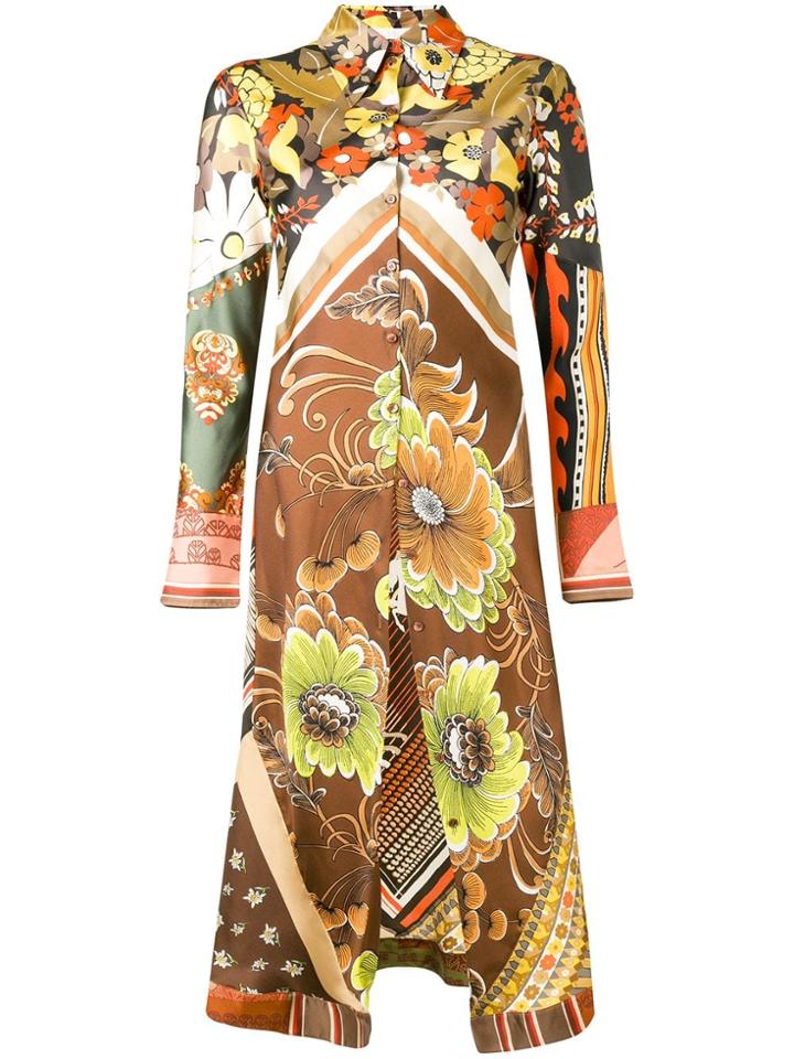Chloé Long Length Shirt - Orange
