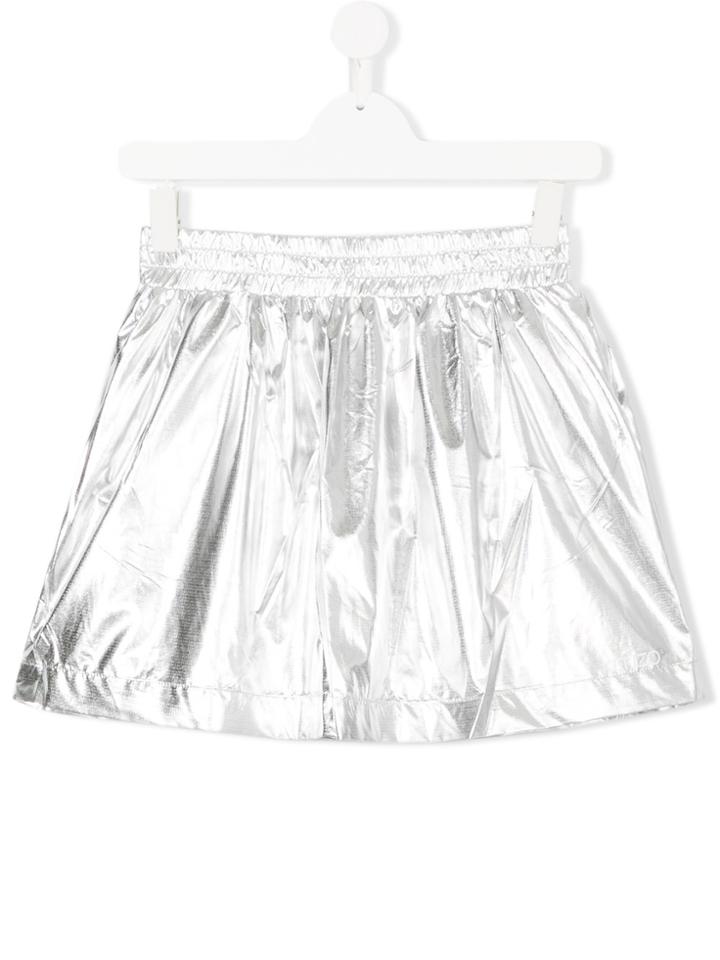 Kenzo Kids Metallic Fitted Shorts