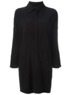 Norma Kamali Short Shirt Dress - Black