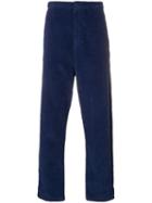Henrik Vibskov Leo Corduroy Trousers - Blue