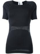 Adidas By Stella Mccartney Fitness T-shirt, Women's, Size: Large, Black, Nylon/spandex/elastane