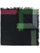 Ps By Paul Smith Border Scarf - Black