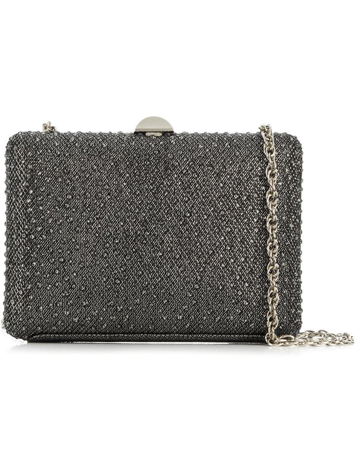 Rodo Embellished Clutch Bag - Black