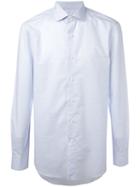 Boglioli - Plain Shirt - Men - Cotton - 39, Blue, Cotton