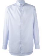 Giorgio Armani Classic Shirt, Men's, Size: 43, Blue, Cotton