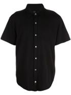 Save Khaki United Plain Shortsleeved Shirt - Black