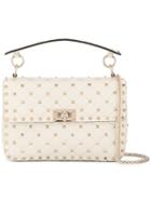 Valentino Medium Garavani Rockstud Tote - Neutrals