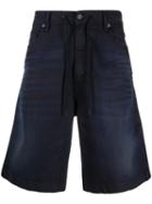 Diesel Drawstring Waist Shorts - Blue