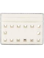 Valentino Studded Wallet - White