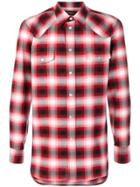 Marc Jacobs Ombré Checked Shirt - Red