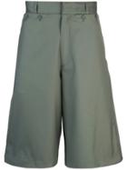 Jacquemus Button-detail Bermuda Shorts - Green