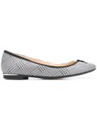 Jimmy Choo Jennie Ballerinas - Silver