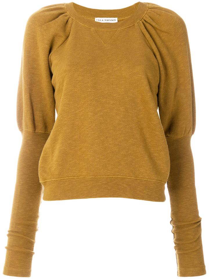 Ulla Johnson Ossie Sweatshirt - Yellow & Orange