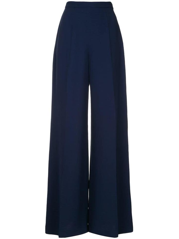 Delpozo Palazzo Pants - Blue