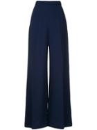 Delpozo Palazzo Pants - Blue