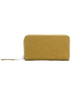 Rick Owens Zipped Continental Wallet - Yellow & Orange