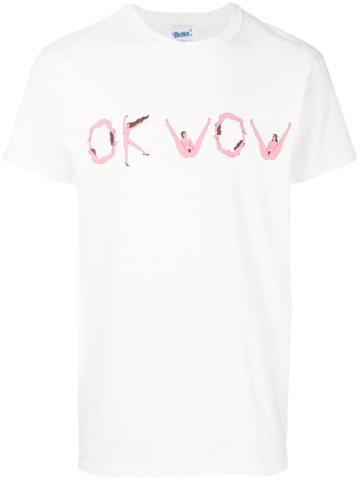 Better Ok Wow Tee - White