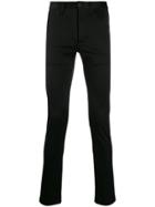 Saint Laurent Fitted Chino Trousers - Black