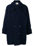 Henrik Vibskov Taba Double-breasted Coat - Blue