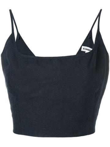 Jil Sander Pre-owned Cropped Top - Blue