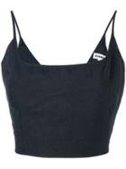 Jil Sander Pre-owned Cropped Top - Blue