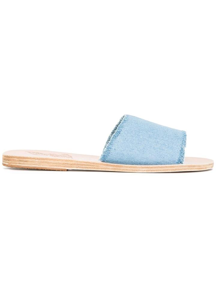 Ancient Greek Sandals 'taygete' Sandals - Blue