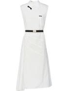 Miu Miu Bow Dress - White