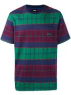 Stussy Striped T-shirt, Men's, Size: Small, Nylon
