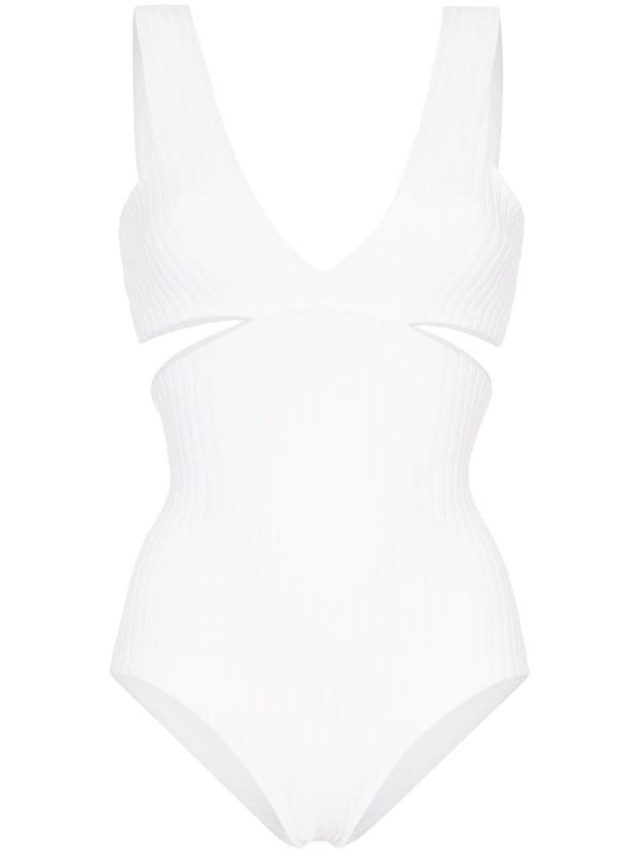 Araks Ursa Cut-out Swimsuit - White
