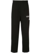 Doublet Slogan Track Trousers - Black